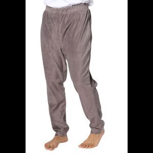 Stan Herman Men's Cozy Fleece Jogger Pants Concrete
